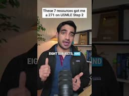 The USMLE Step 2 Strategy That Got Me 271 (Resource 5 Changed Everything) #shorts #usmle #doctor