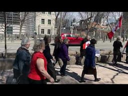 Procession to Parliament Hill