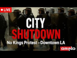 LIVE: No Kings Protest Takes Over Downtown LA – On the Grind