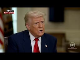 Trump's first 100 days; Trump says Americans may have less because of trade war