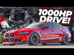1000HP AWD BMW M3 FIRST DRIVE + NEW WHEELS! (We Built the Ultimate Daily)