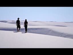 Sledding down WHITE SAND DUNES after FAILING two hikes | Why we are going BACK HOME...