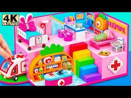 Make Cutest Bunny Hospital and Ambulance with DIY Doctor Set and Medical Kit ❤️ DIY Miniature House