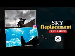 Instagram Trending Sky Replacement Video Editing | Trending Sky Change Video | Sky Change Reels Edit