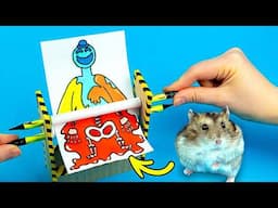 Easy Drawing & Paper Craft Doey the Doughman Transformation from Poppy Playtime 4