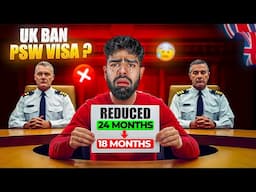 UK PSW Visa REDUCED❌😰 - Is The UK still Worth It in 2025? |  New UK Immigration Updates 2025