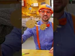 DIY Car 🏎️ Blippi Gets Ready to Race!