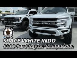 2025 SPACE WHITE Ford Raptor INDO COMPARISON-Rugged vs Refined