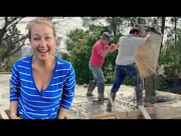We Had to Do This 150 Times in Just 1 Day - Huge Concrete Pour