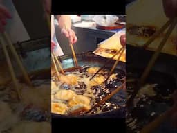 80 years！Fried Fish Cake/80年老店！王記天婦羅, 炸天婦羅 #streetfood #taiwanesefood