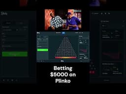 THIS PLINKO DROP WAS INSANE! 😳🔥 ($5000 Bet!) #plinko #cryptogaming #bigbet #highstakes #onlinecasino