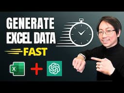 Create Custom Excel Data with ChatGPT