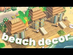 Let's Start Decorating These Beaches | acnh live
