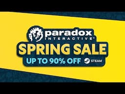 Paradox Steam Spring Sale 2025