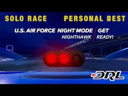 NIGHTHAWK - SOLO RACE - DRL US Air force Night Mode - 50XP HARD Laps 2 #drl #fpvracing