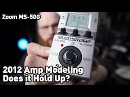 Going Deep Into the Zoom MS-50G Guitar Multi-effects Pedal