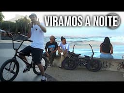 ANDAMOS DE BIKE ATÉ AMANHECER! Viradão BMX na Barra da Tijuca