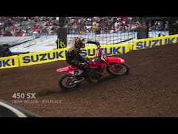 Dean Wilson Earns Top-10 Result at East Rutherford SX 🏁 | Honda HRC Progressive