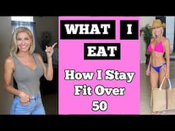 What I Eat ~ How I Stay Fit Over 50 ~ 2 Yummy Meal Ideas to Stay Slim! 😋