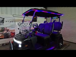 We can install LED upper and lower lighting on your Denago Nomad, Rover XL XXL XL6 City Cart