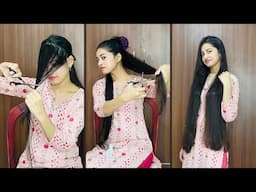 How To Cut Your Hair in Layers at Home | 2-step Hair Cutting Tutorial