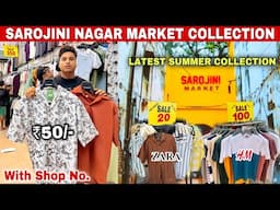 Sarojini Nagar Market Delhi | Latest Collection 2025 With Shop Number #sarojininagarmarketdelhi