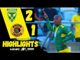 GOLDEN ARROWS vs KAIZER CHIEFS ‣ ALL GOALS & HIGHLIGHTS ‣ BETWAY PSL 2024/25