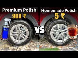 How to Make Car Tyre Polish At Home || Cheep And best Tyre Polish Results After 1 Week
