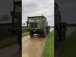 Berliet recovery truck. This old girls going to be working hard in the next few weeks
