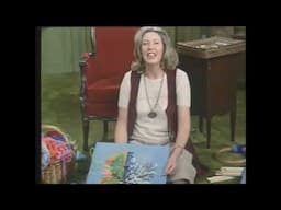Unintentional ASMR - Erica Wilson - 1972 Show - Needlework/Embroidery/Creating Effect Of Painting
