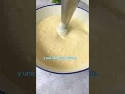 Tarta de requesón en freidora de aire - Recetas La Lechera #shorts