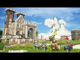 This Castle Building Simulator Looks GREAT! | New Release of Castle Craft a Castle Siege Simulator!