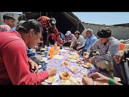 The Great Feast: Preparing Food for Ali's Workers by Jesus and Afsaneh