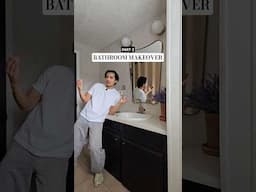This Amazon Vanity Mirror Changed Everything | Bathroom Makeover Pt. 2