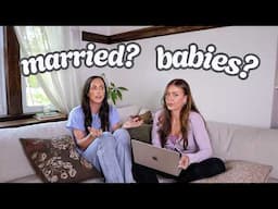 when's our wedding, having babies...? Q&A