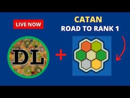 🔴Catan - Road to Rank 1 LIVE