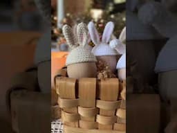 Crochet Easter Bunny Egg Cozy: FREE Crochet Pattern & Video Tutorial  #crochet