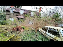 ABANDONED hoarded bikers house and cars  - abandoned places uk