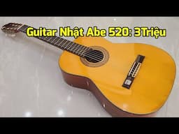 [3Tr] Đàn Guitar Nhật Abe 520 mới 95% || LH Zalo Shop 0906020468