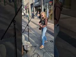 Zoe Clarke Brings The Beatles’ ‘Come Together’ to Life on Grafton Street 🎶✨ Part Two #buskbeats