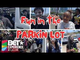 Chillin In The Parkin Lot Before The B.E.T SHOW 🤩🔥❕(BTS Vlog Part 1) | VISIT TSQUADGEAR.COM!