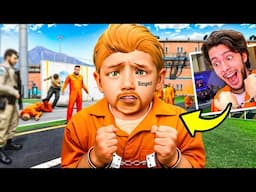 JOGANDO GTA 5 RP como UMA CRIANÇA DA PRISÃO!!