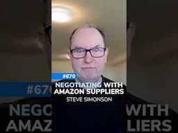 Negotiating with Amazon Suppliers #Shorts