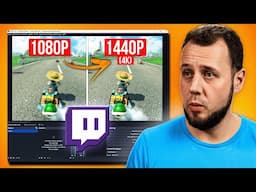 1440p (und 4K) STREAMS auf TWITCH! So bist du dabei