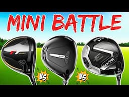 THE BIG MINI DRIVER BATTLE! TaylorMade R7 Quad Mini VS Titleist GT280 Mini VS Callaway Elyte Mini