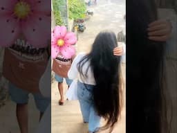 දන්න අය මේ කොහේද කියන් යමු ❤️😌#longhair #hairgoals #shorts #youtubeshorts