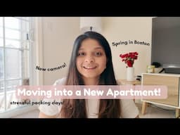 Moving Part 1 - Packing Days & Spring in Boston 🌸