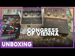 Unboxing | Congress Of Vienna | GMT Games | The Players' Aid