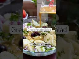 Greek Potato Salad Recipe (No-Mayo!) #potatosalad