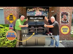 Most Affordable-Largest Horizontal Pellet Smoker-Grill! / Pellet Pro 4250! Smoke Daddy Inc!